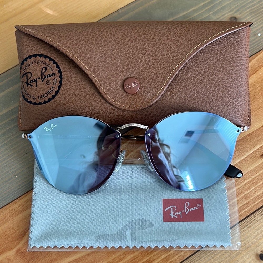 Mirrored Rimless Raybans
